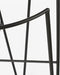 Mica Decorations Blom Plantenstandaard - L30 x B30 x H50 cm - Metaal - Zwart