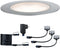 Paulmann Floor Eco - Plug & Shine LED-grondinbouwlamp - 3x2W 3000K IP67 - Zilver (3 stuks)