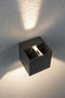Paulmann Cybo - LED-wandlamp 2x3,5W 2700K 213lm IP65 Wit Aluminium (2 stuks)