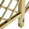 vidaXL - Tuinhek - met - latwerk - en - pergola - 300x50x200 - cm - geïmpregneerd - hout