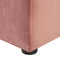 NOYERS - Tweepersoonsbed - Roze - 160 x 200 cm - Fluweel