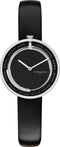 Pierre Cardin Marais CMA.0000 Horloge - Leer - Zwart - Ø 32 mm