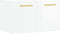 vidaXL - Wandkast - 60x36,5x35 - cm - bewerkt - hout - hoogglans - wit