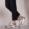 Liu Jo Hoa 10 - Dames Sneakers - Feestelijk met glitters - Grijs