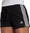 adidas Sportswear Essentials Slim 3-Stripes Short - Dames - Zwart- L