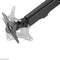 Neomounts FPMA-D650BLACK - Bureausteun - Full motion 130° kantelbaar 360° draaibaar - Zwart