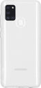 Hoesje Siliconen Geschikt voor Samsung Galaxy A21s - Softcase Backcover smartphone - Transparant