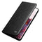 Qialino - echt lederen luxe wallet hoes - Samsung Galaxy S20 - Zwart