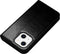 Qialino - Geschikt voor iPhone 14+ / 14 Plus - Leren bookcase hoes - Zwart