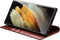 Qialino - Geschikt voor Samsung Galaxy S23 Ultra - Leren bookcase hoes - Bruin