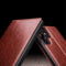 Qialino - Geschikt voor Samsung Galaxy S24 Ultra - Leren bookcase hoes - Bruin