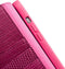 Qialino - lederen luxe bookcase hoes - Geschikt voor iPhone 13 Pro - Croco Roze