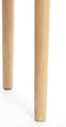 Qiano zuil 42x42x100 cm - mangohout naturel