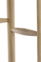 Qiano zuil 42x42x100 cm - mangohout naturel