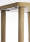Qiano zuil 42x42x100 cm - mangohout naturel
