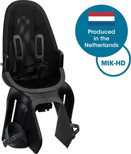 Qibbel Air Fietsstoeltje Achter - MIK-HD - Black