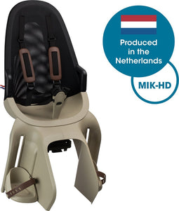 Qibbel Air Fietsstoeltje Achter - MIK-HD - Cappuccino