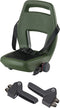 Qibbel Junior 6+ Fietsstoeltje Achter Bagagedrager bevestiging - Magic Green- inclusief voetsteunen