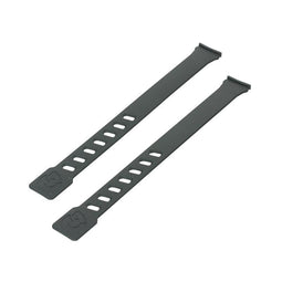 Qibbel set voetriempjes zwart