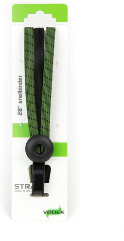 Qibbel Triobinder Eye met haak 3x12mm zwart/olijfgroen