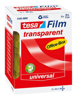 Tesa 12 Rol Tesa plakband 66mx12mm 57403