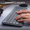 Logitech MK950 - Draadloos Toetsenbord en Muis - QWERTY Spaans - Grafiet