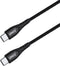 UNIQ Accessory Type-C naar Type-C Cable 100cm - Zwart