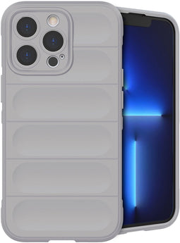 imoshion Hoesje - Geschikt voor iPhone 13 Pro - EasyGrip Backcover - Grijs