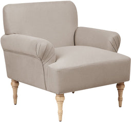 FREDROS - Fauteuil - Taupe - Polyester