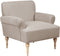 FREDROS - Fauteuil - Taupe - Polyester