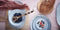 Mica Decorations Tabo Bord - 20 cm- Keramiek - Grijs - 4 Stuks