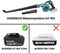 Makita DUB186ZX1 - Blaasmachine LXT 18V - Regelbaar toerental - 1,6 kg