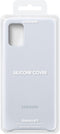 Samsung Silicone Cover - Back Cover - Bescherming tegen krassen en stoten - Zilver