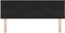 vidaXL - Hoofdbord - in - Diamant - Blokken - Design - Zwart - 160 - cm - van - Fluweel