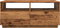 vidaXL - Salontafel - met - LED-verlichting - 90x49x40 - cm - oud - houtkleurig