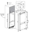 Beko BCSA283E4SN - Inbouw koelkast - 271 liter - Energie-efficiënt