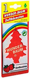 Wunderbaum Strawberry - Luchtverfrisser - Voor in de auto - Rood
