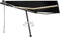 vidaXL - Luifel - automatisch - met - LED - en - windsensor - 450x300 - cm - antraciet