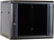 DSIT 9U wandkast met glazen deur 600x600x500mm (BxDxH) - serverbehuizing - serverrack - serverkast - 19 inch