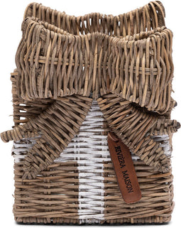 Riviera Maison Waxinelichthouder rattan - Rustic Rattan Désir Candle Holder - Nature