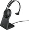 Jabra Evolve2 65 UC Mono - Bluetooth Headset - Draadloos tot 30 meter - Zwart