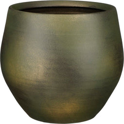 Mica Decorations Esta Bloempot - 29x29x25 cm - Donkergroen