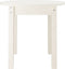 vidaXL - Salontafel - Ø - 45x40 - cm - massief - grenenhout - wit