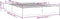 vidaXL - Bedframe - massief - hout - zwart - 140x190 - cm