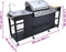 vidaXL Buitenkeuken met barbecue Montana 4 branders