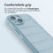 iMoshion Hoesje Geschikt voor iPhone 13 Hoesje Siliconen - iMoshion EasyGrip Backcover - Lichtblauw