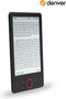 Denver EBO-626 - E-reader - 6 inch E-ink - 4GB geheugen - Zwart