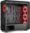 Nox Hummer TGM - ATX Semi-toren - 4x Ventilator - LED RGB - Zwart