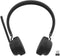 Lenovo Draadloze VoIP Headset - Microsoft Teams Open Office - 31 uur gesprekstijd - Zwart