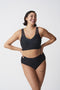 Chantelle - Soft Stretch - Beugelloze voorgevormde top met kanten rug - Noir - XS/S